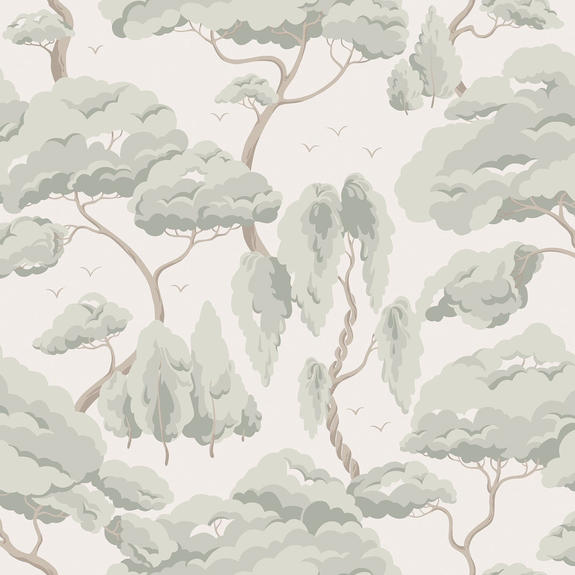S10123 Kristoffer spring green, Jordn√§ra by Sandberg Wallpaper