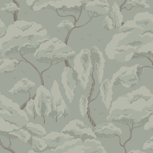 S10124 Kristoffer sage green, Jordnära by Sandberg Wallpaper