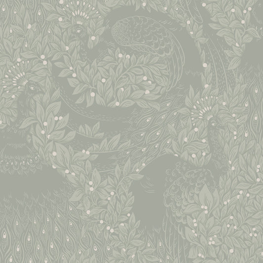S10127 Evelina sage green, Jordnära by Sandberg Wallpaper