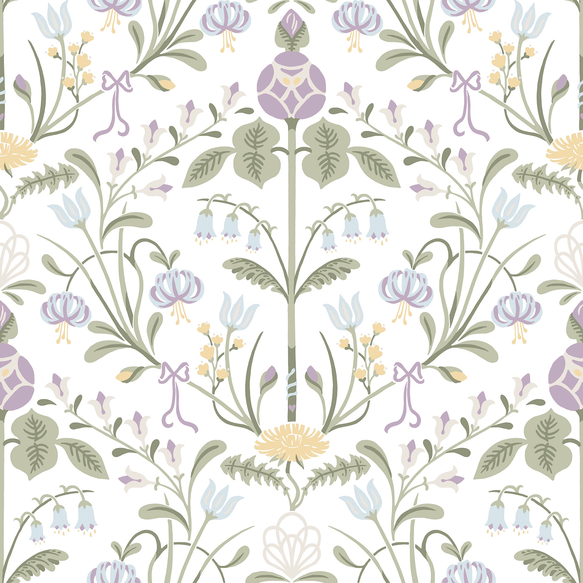 S10154 Till Carl lilac, Huset i Solen by Sandberg Wallpaper