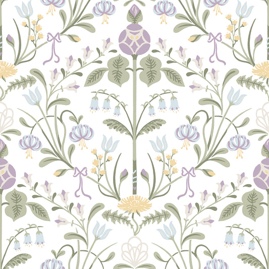 S10154 Till Carl lilac, Huset i Solen by Sandberg Wallpaper
