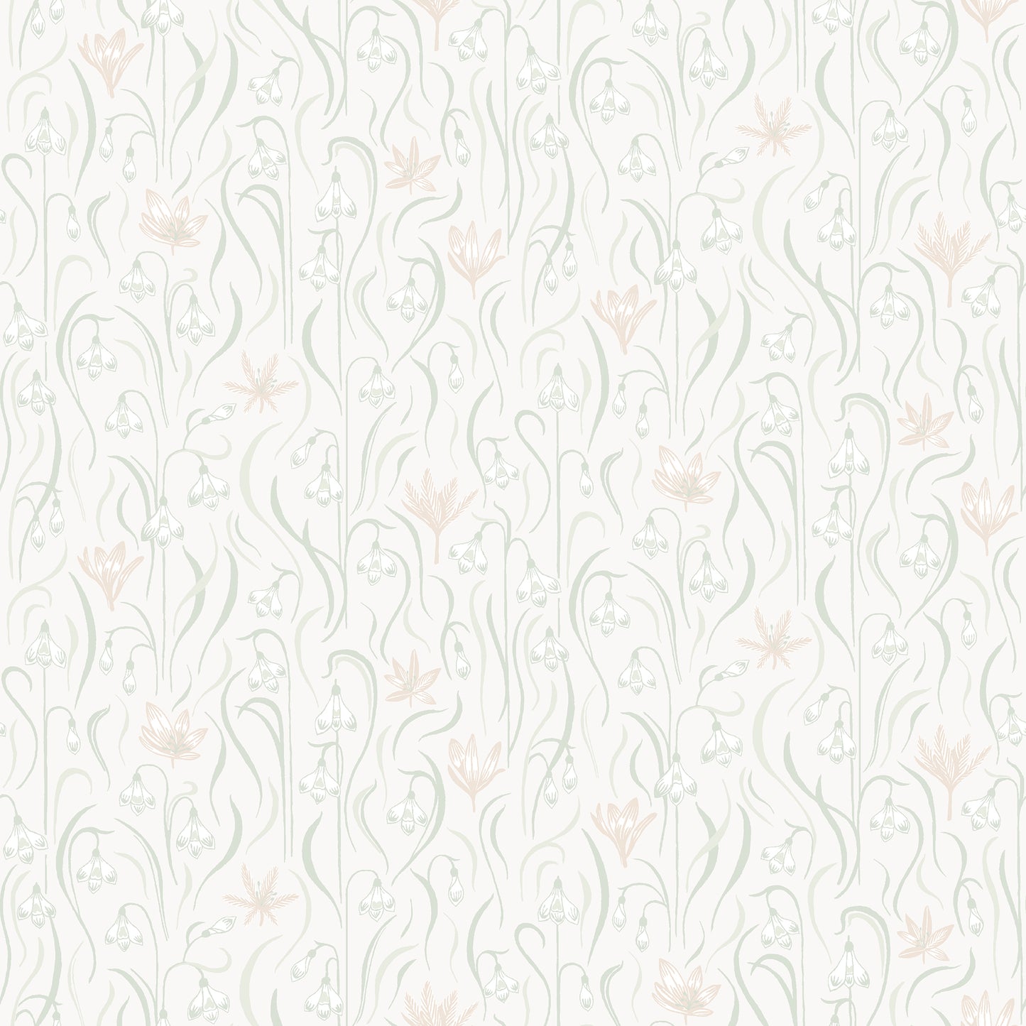 S10157 Signe spring green, Huset i Solen by Sandberg Wallpaper