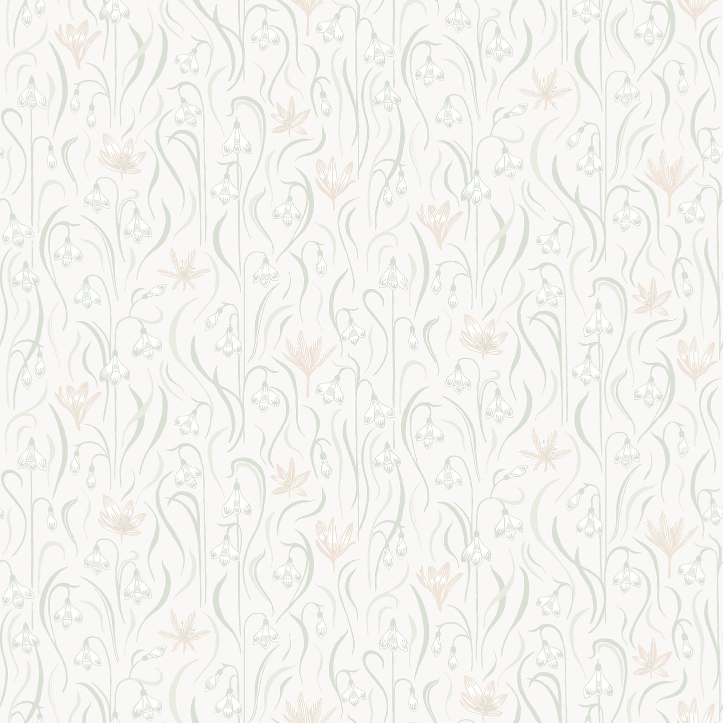 S10157 Signe spring green, Huset i Solen by Sandberg Wallpaper