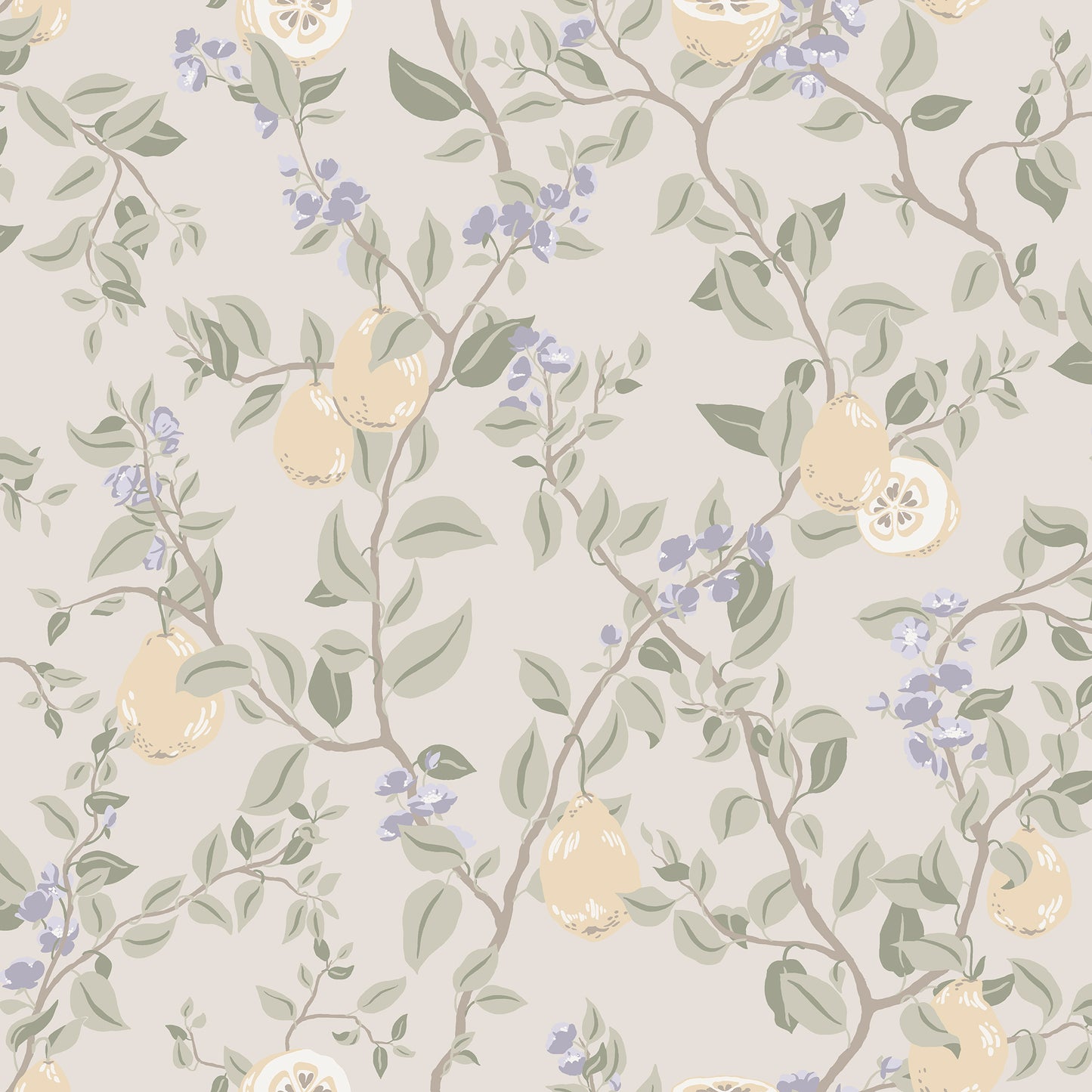 S10169 Kvitten lilac, Huset i Solen by Sandberg Wallpaper