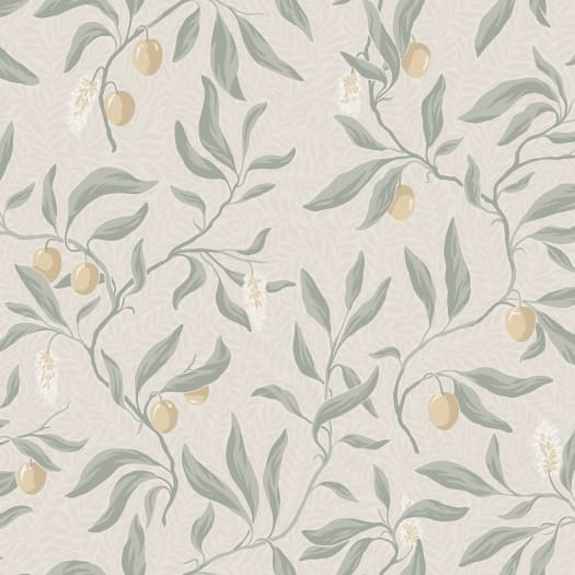 S10191 Vinnie sage green, Villa Dalar≈° II by Sandberg Wallpaper