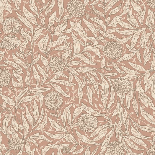 S10205 Olof terracotta, Villa Dalar≈° II by Sandberg Wallpaper