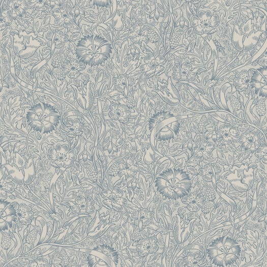S10227 Caroline indigo blue, Villa Dalar≈° II by Sandberg Wallpaper
