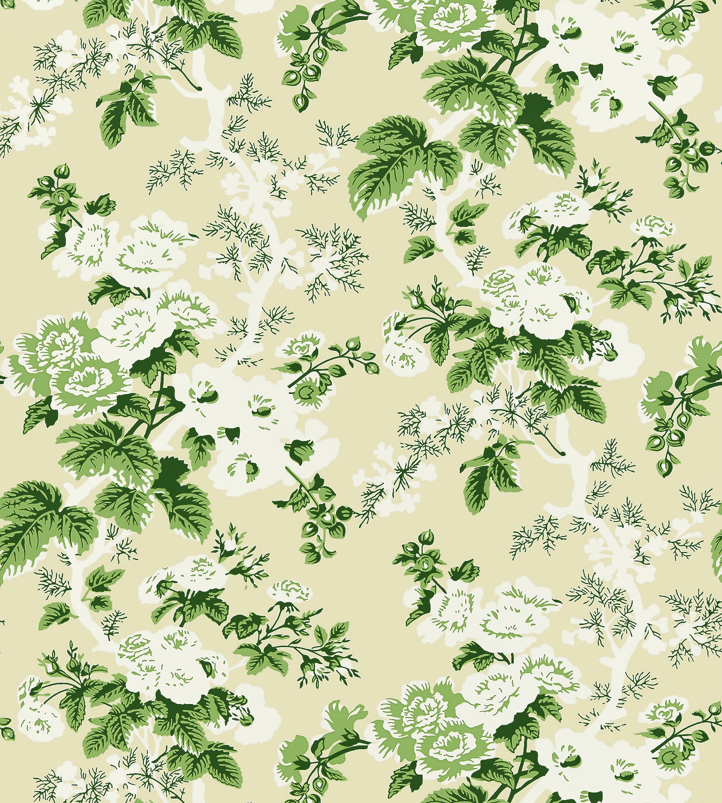 Search Scalamandre Wallpaper Pattern Sc 0001Wp88372 Name Ascot Floral Print Verdure Botanical Wallpaper