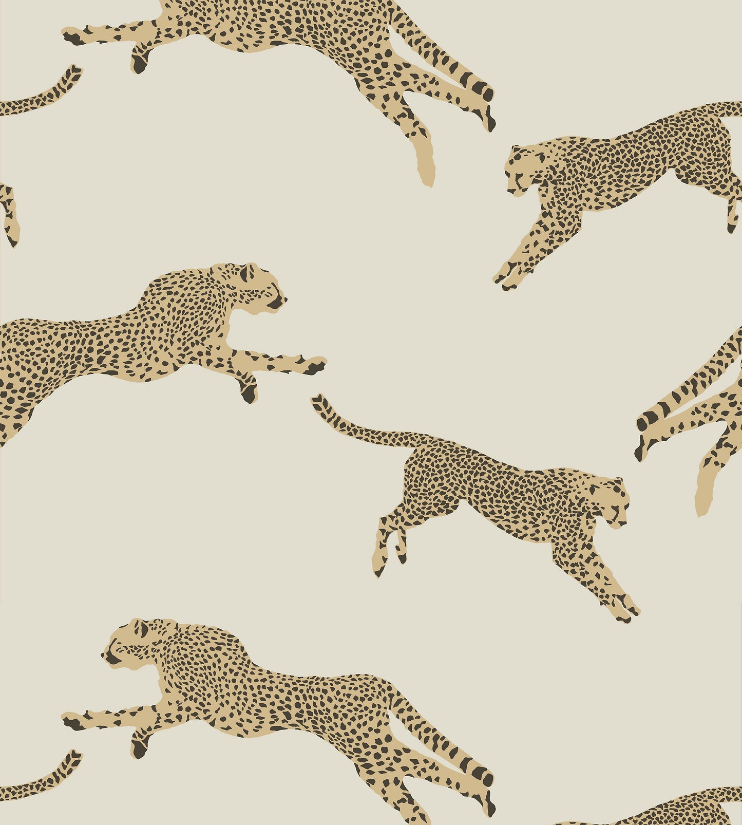 Find Scalamandre Wallpaper Pattern Sc 0001Wp88449Ps Name Leaping Cheetah - Removable Dune Bird Wallpaper