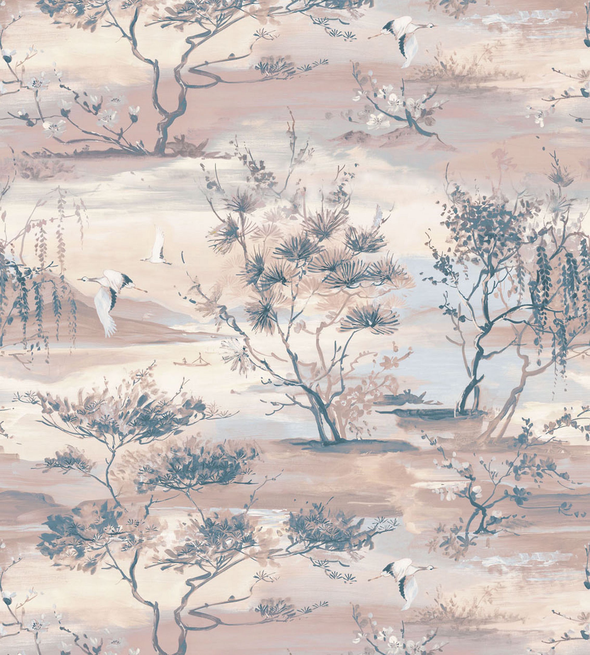 Save Scalamandre Wallpaper Pattern Sc 0002Wp88451 Name Sagimai Sandstone Bird Wallpaper