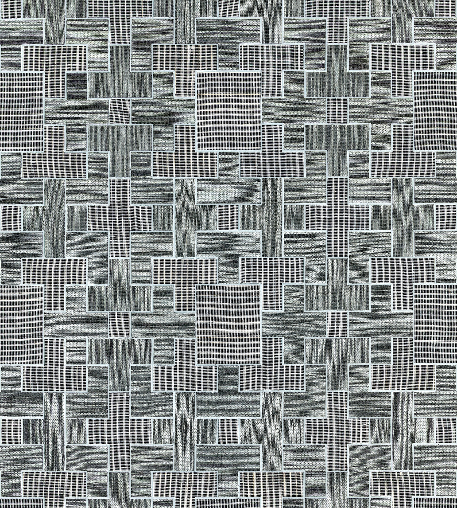 Find Scalamandre Wallpaper Pattern Sc 0002Wp88471 Name Allegro - Sisal Rivulet Fretwork Wallpaper