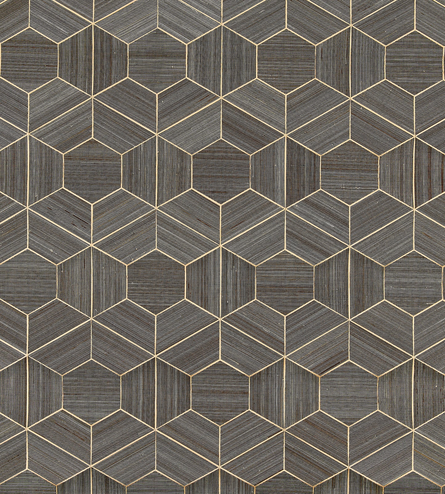 Acquire Scalamandre Wallpaper Pattern Sc 0003Wp88469 Name Hive - Abaca Graphite Geometric Wallpaper