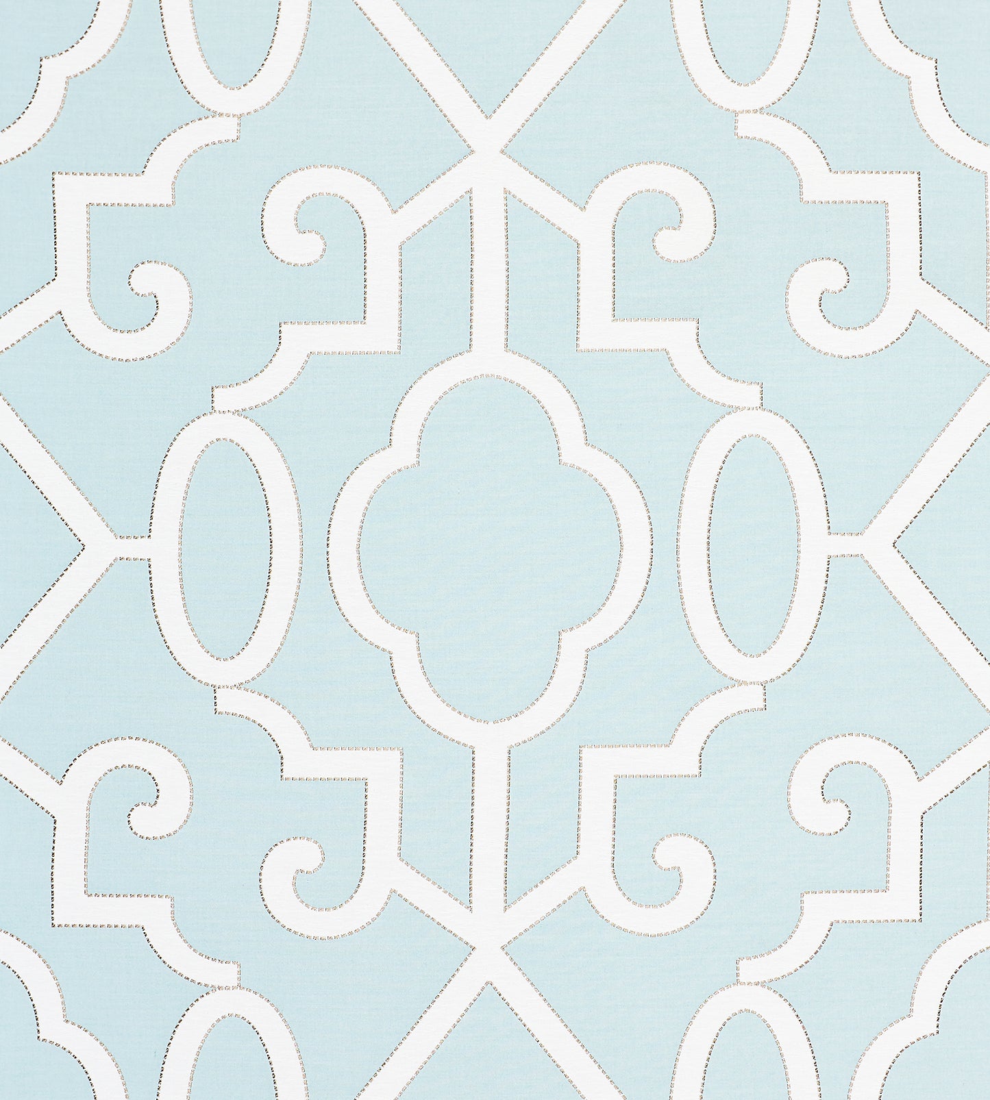 Buy Scalamandre Wallpaper Pattern Sc 0004Wp88356 Name Ming Fretwork Wp Aquamarine Chinoiserie|Fretwork Wallpaper