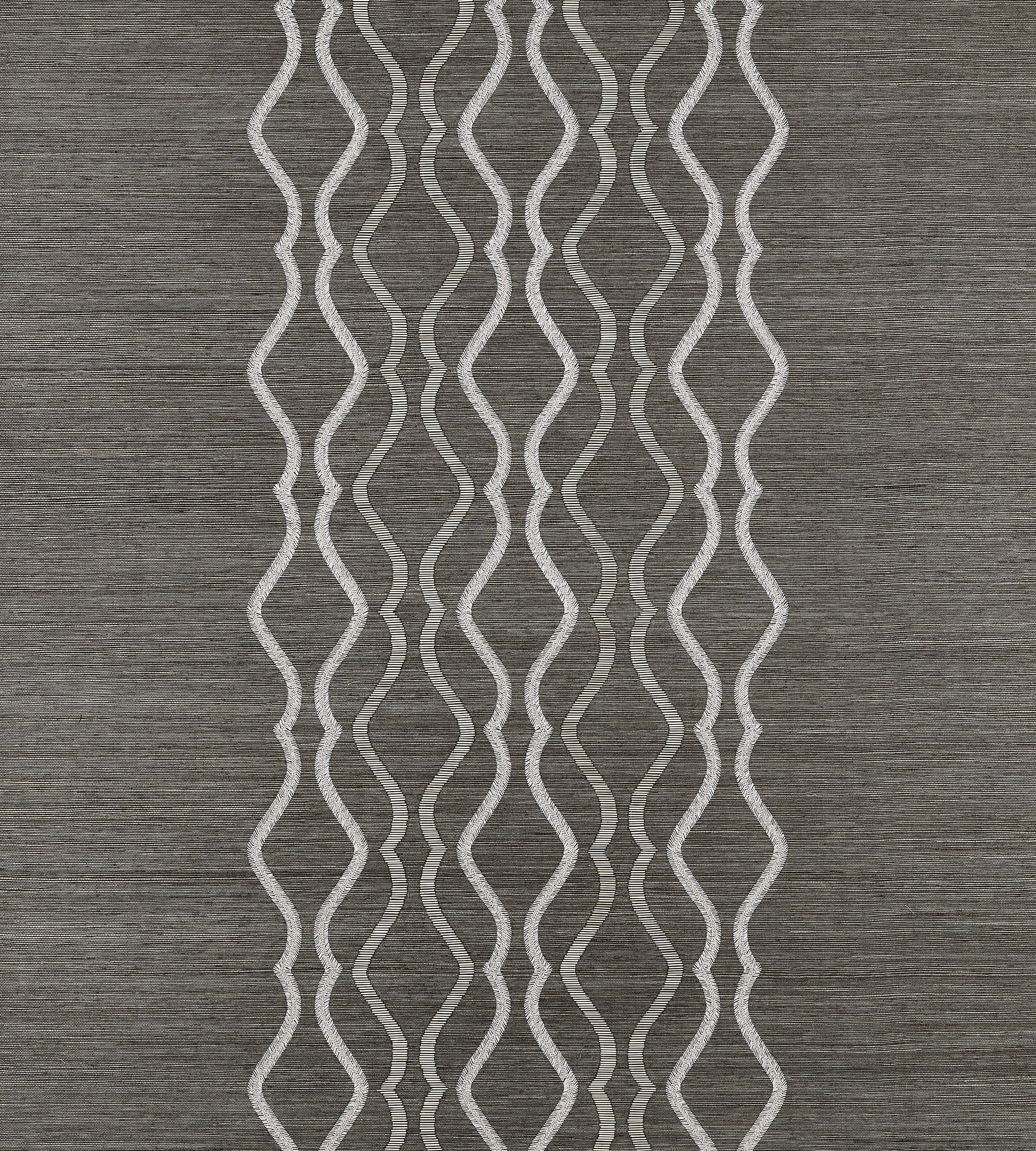 Search Scalamandre Wallpaper Pattern Sc 0004Wp88447 Name Valentina Embellished Sisal Sterling Diamond Wallpaper