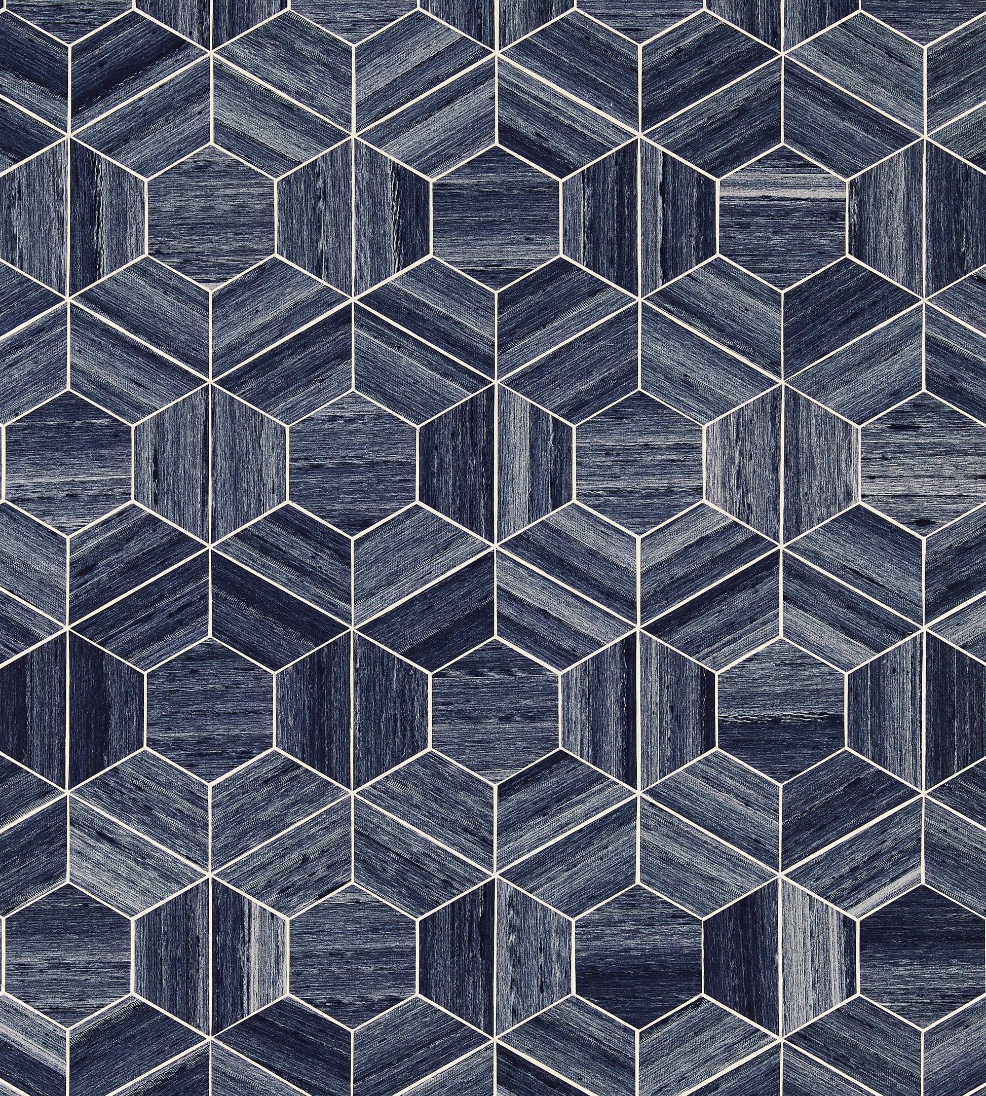 Shop Scalamandre Wallpaper Pattern Sc 0004Wp88470 Name Hive - Slub Peppercorn Geometric Wallpaper