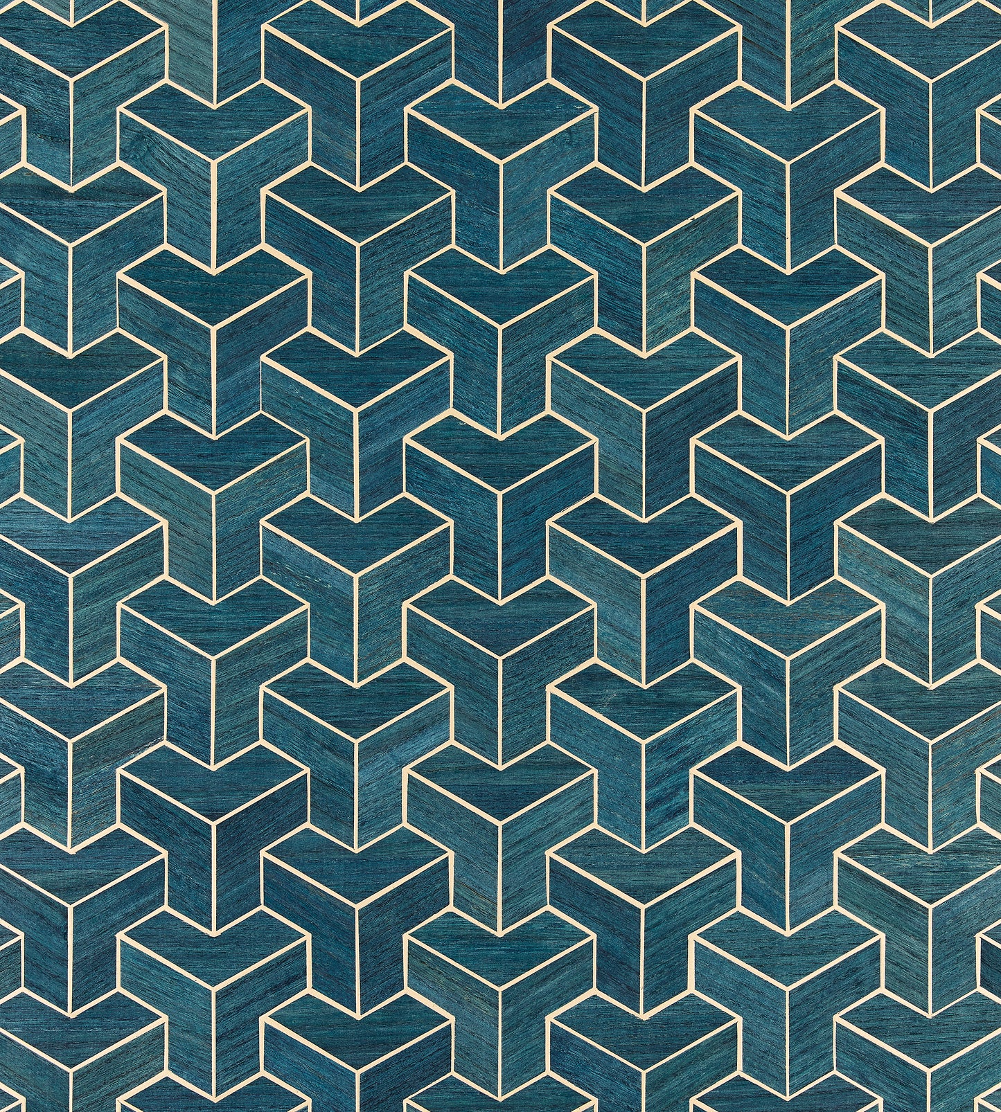 Buy Scalamandre Wallpaper Pattern Sc 0004Wp88472 Name Forte - Wood Navy Geometric|Graphic Wallpaper