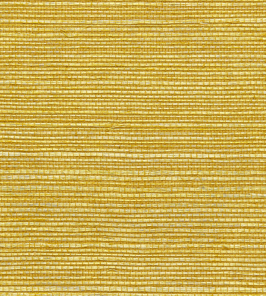 View Scalamandre Wallpaper Pattern Sc 0036G1193 Name Sisal Brass Texture Wallpaper