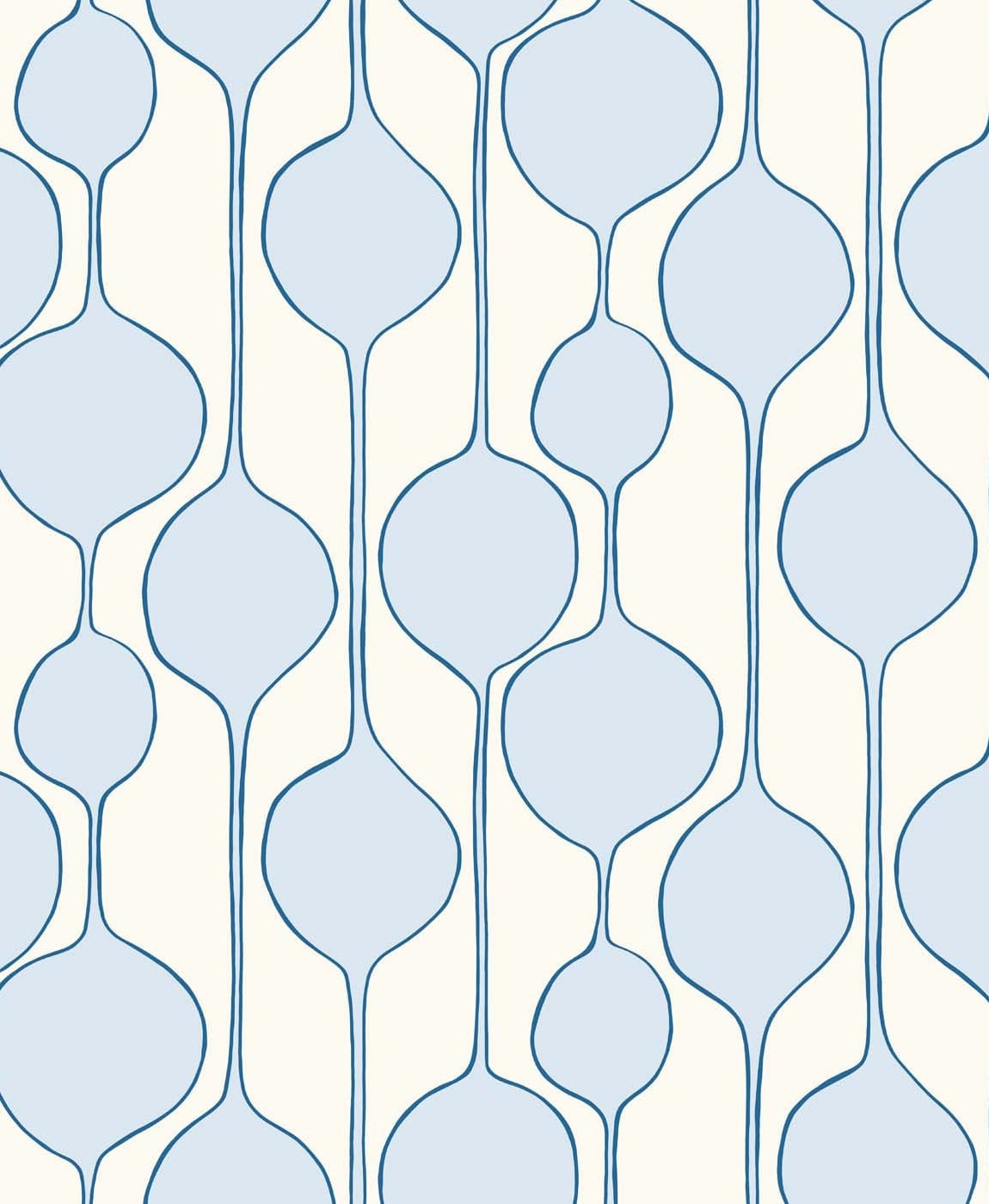 SL80102 | Minimalist Geometric , Blue - Seabrook Designs Wallpaper