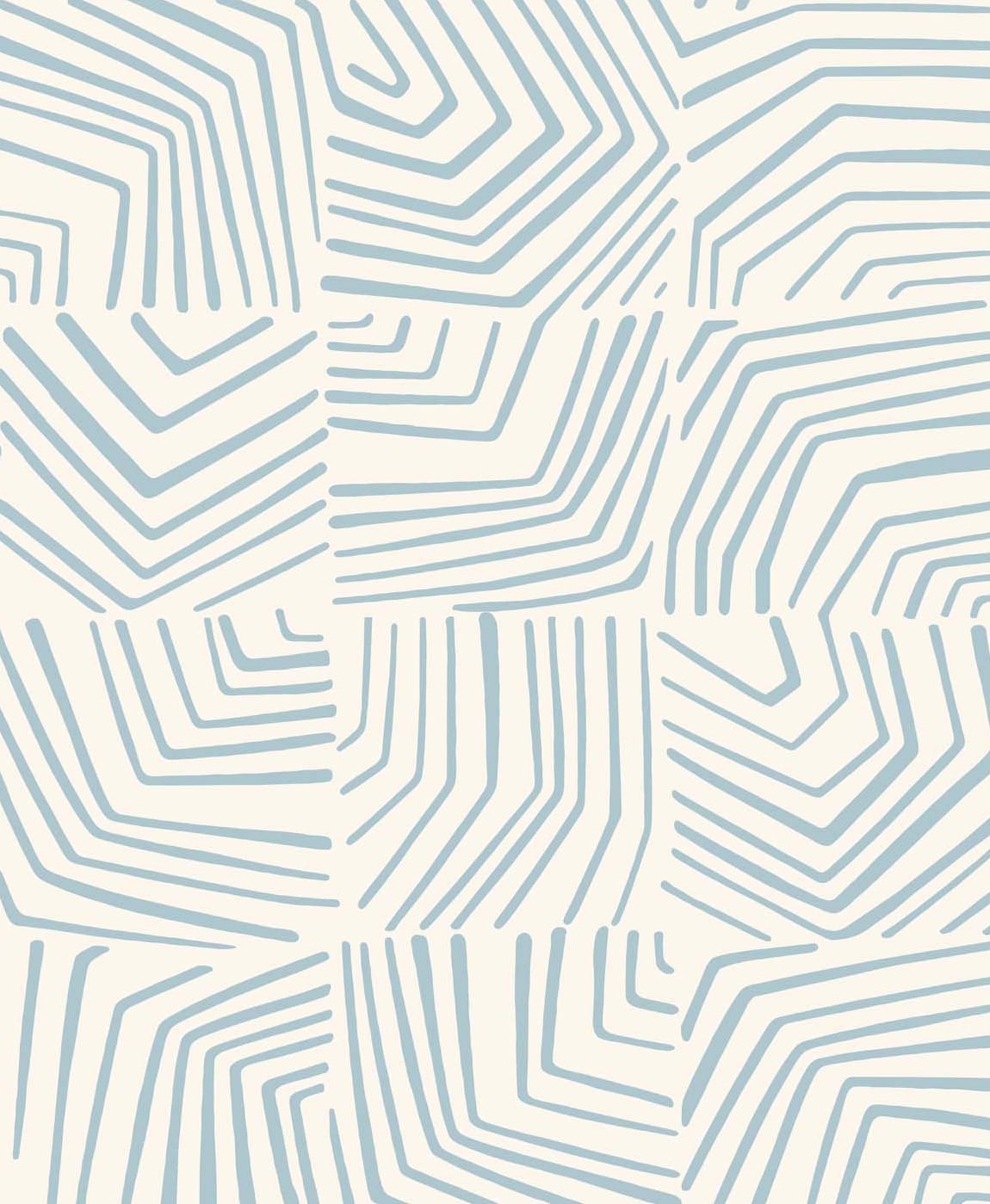 SL80202 | Linework Maze, Blue - Seabrook Designs Wallpaper