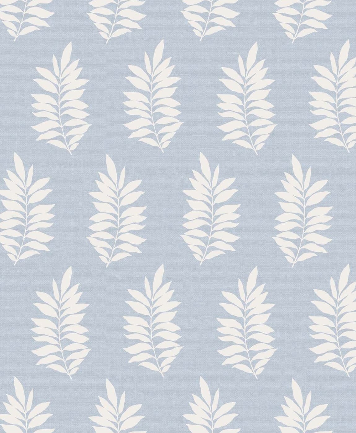 SL80302 | Pinnate Silhouette, Blue - Seabrook Designs Wallpaper