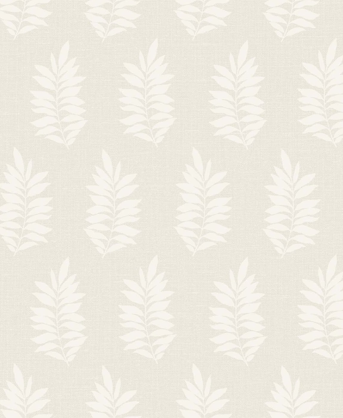 SL80303 | Pinnate Silhouette, Off-White - Seabrook Designs Wallpaper