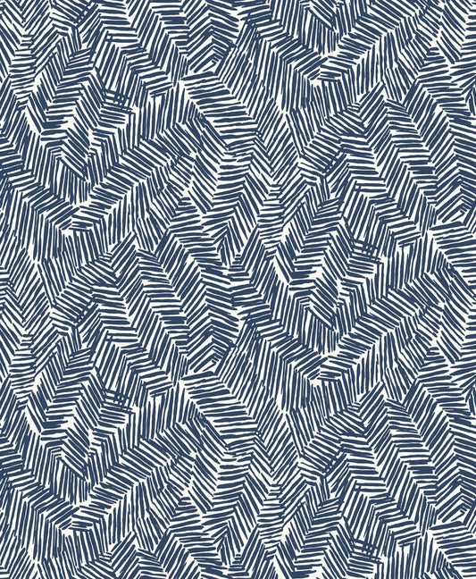 SL80402 | Lush , Blue - Seabrook Designs Wallpaper
