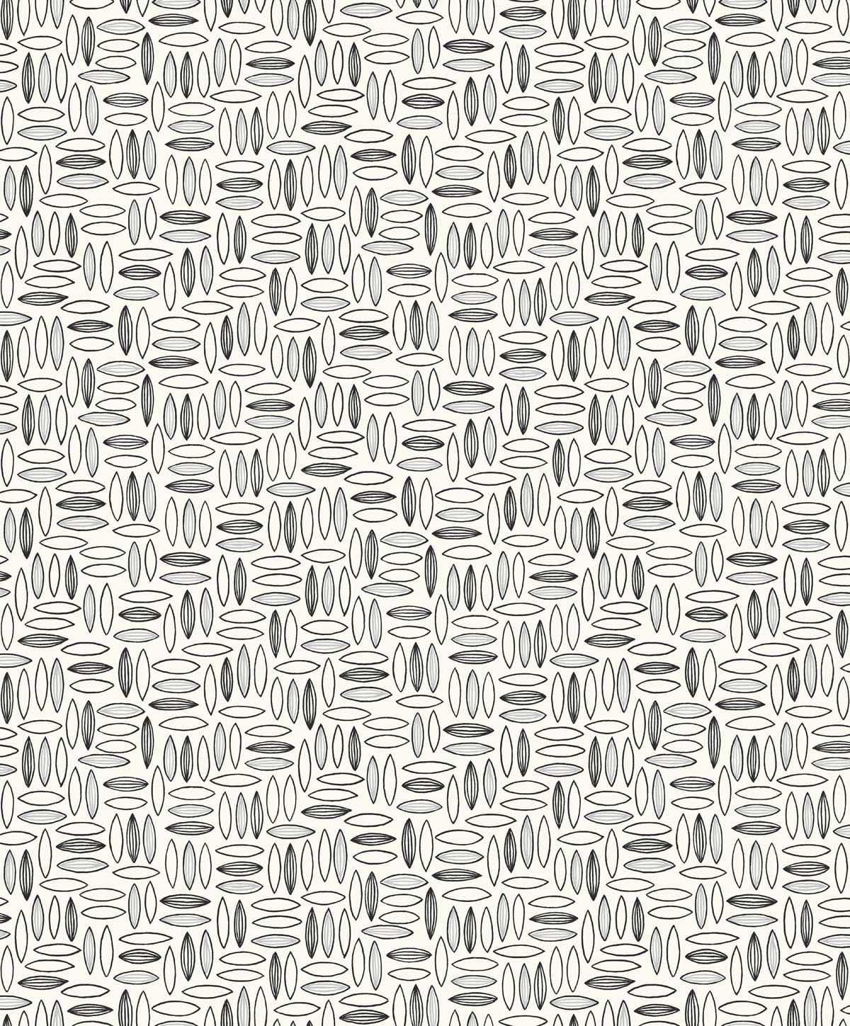 SL80600 | Pip Geo , Grey - Seabrook Designs Wallpaper