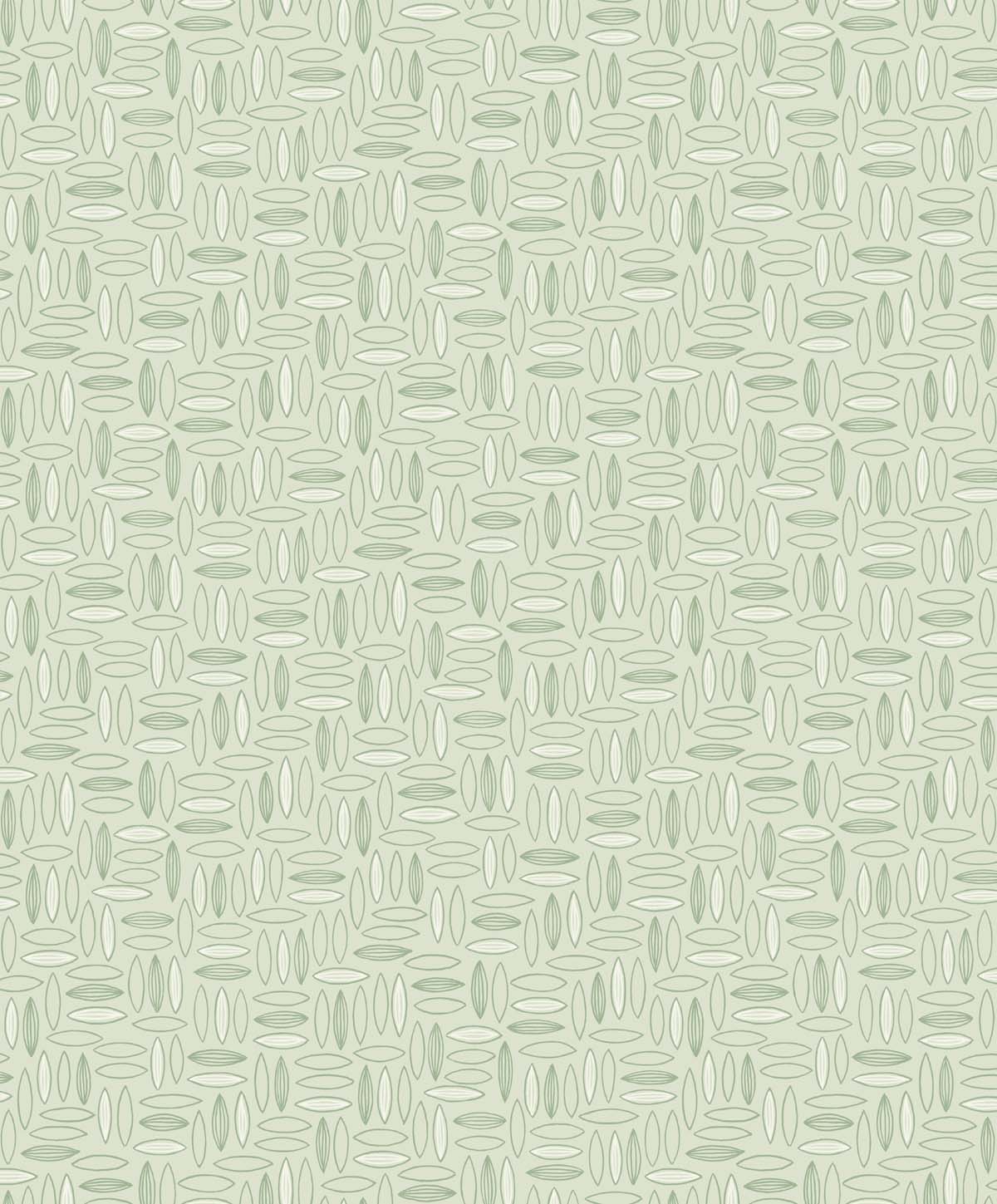 SL80604 | Pip Geo , Green - Seabrook Designs Wallpaper