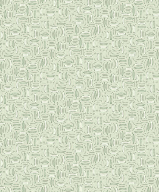 SL80604 | Pip Geo , Green - Seabrook Designs Wallpaper