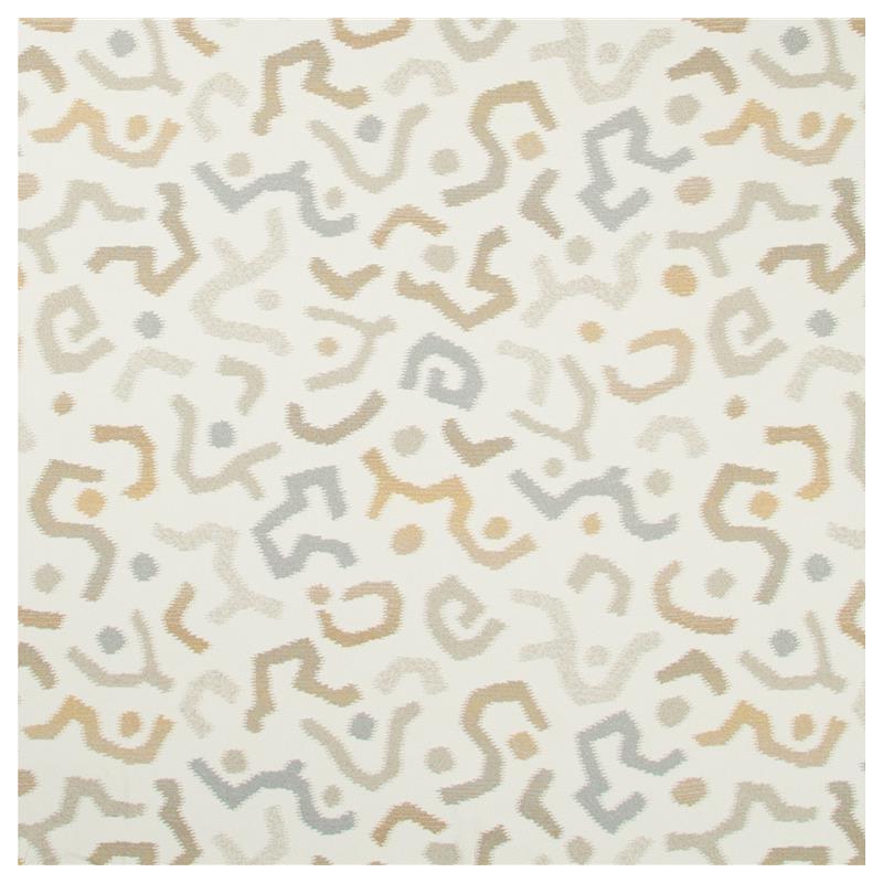 Find 34884.1614.0 Mahe Pebble Ikat/Southwest/Kilims White by Kravet Design Fabric