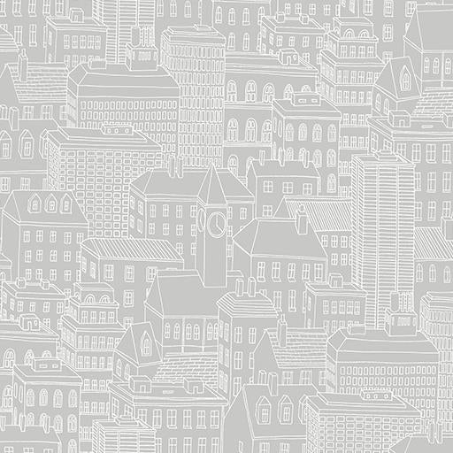 View 2716-23807 Limelight Grey City A-Street Prints Wallpaper