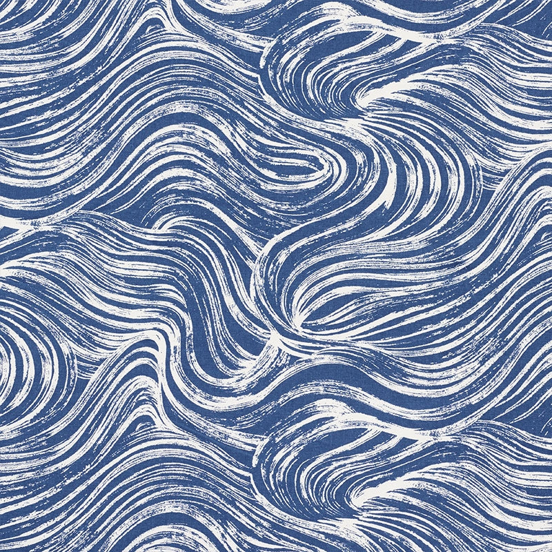 Purchase sample of 177490 Shio, Blue by Schumacher Fabric