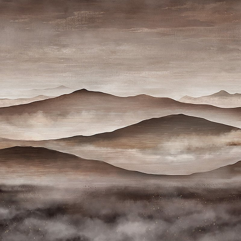 Select 3140 Twilight Landscape Mural Neutral by Borastapeter Wallpaper