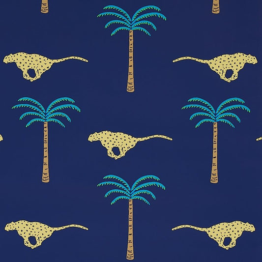 Order 5012542 A Wild Desert Dream Midnight Schumacher Wallcovering Wallpaper
