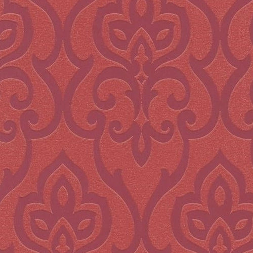 Shop 717037 BB Home Passion Red Damask by Washington Wallpaper