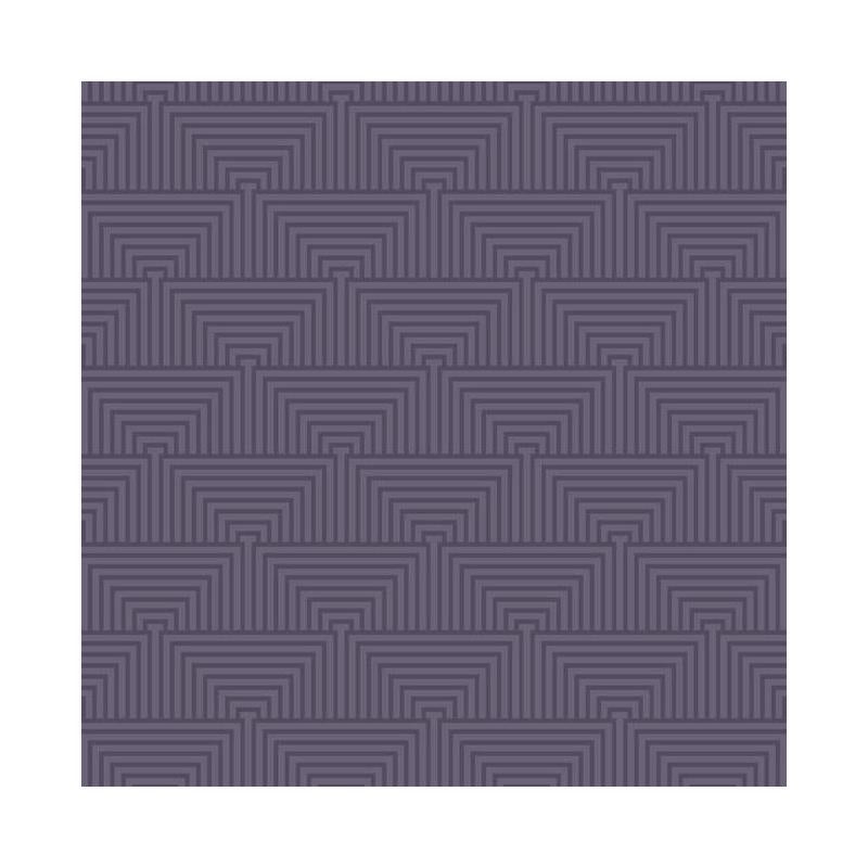 Sample SD3714 Masterworks, Purple  Geometric Wallpaper by Ronald Redding