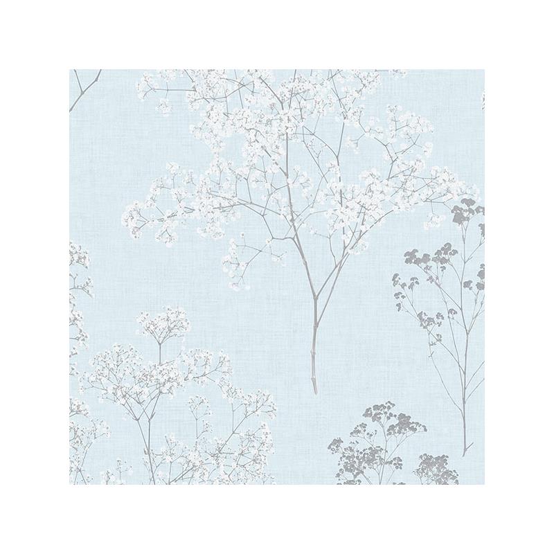 Sample FH37510 Farmhouse Living Queen Anne's Lace  Norwall Wallpaper