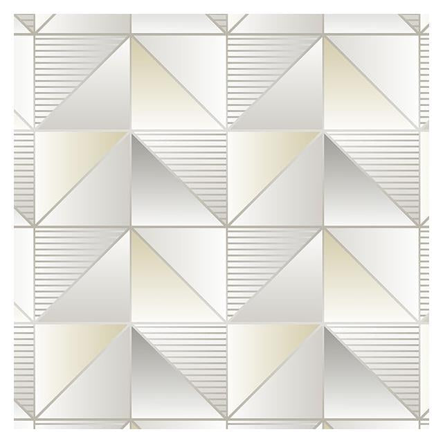 View GX37631 Geometrix Yellow Cubist Wallpaper by Norwall Wallpaper