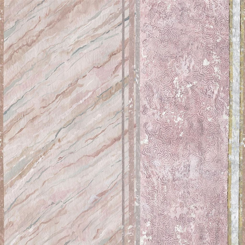Sample PDG1098-01 Foscari Fresco Scene 2 Tuberose by Designer Guild Wallpaper