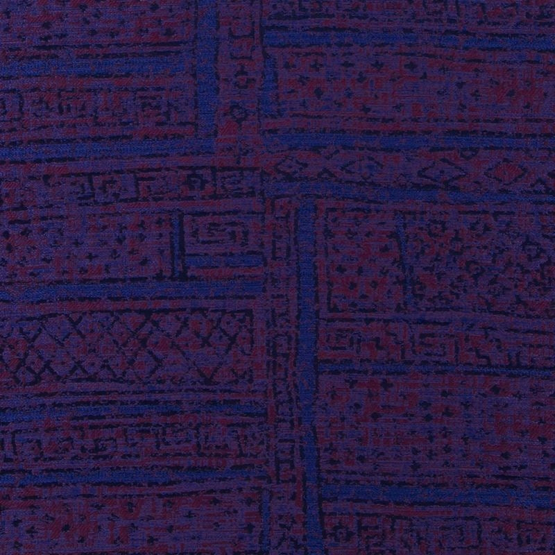 260477 | Paracas GridDeep Purple - Beacon Hill Fabric