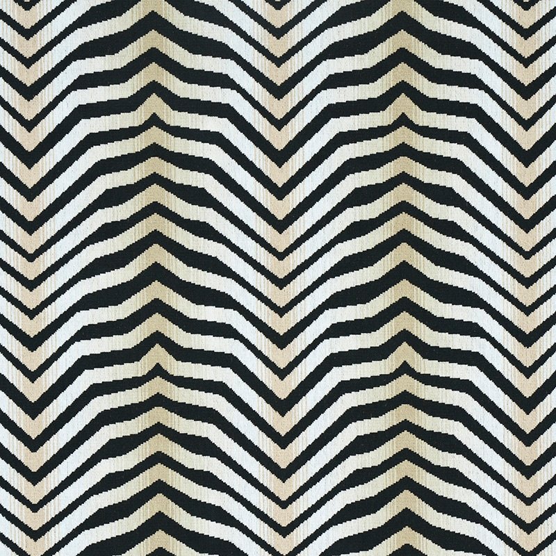 Find 79521 Arcure Epingle Zebra Black by Schumacher Fabric