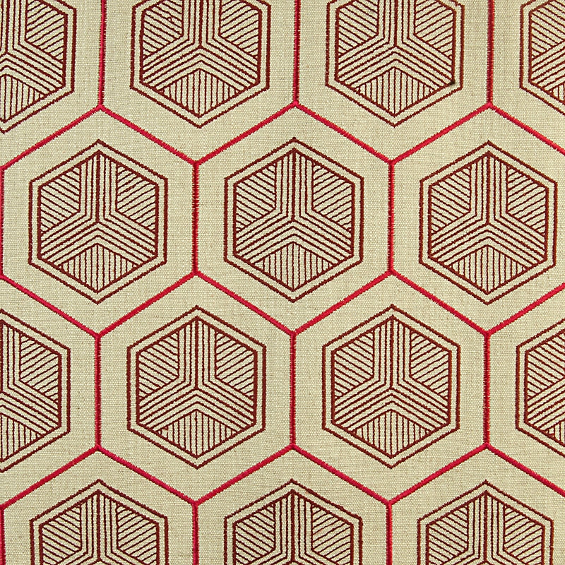 Purchase A9 00042001 Hexaddiction Magenta by Aldeco Fabric