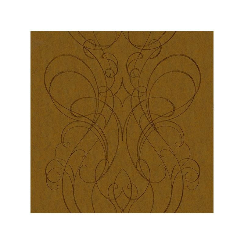 Sample Carl Robinson  CB11905, Avonmouth color Orange/Rust  Scroll Wallpaper