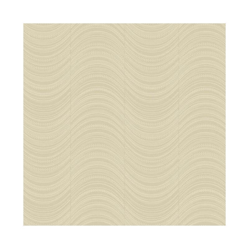 Sample - CZ2416 Modern Nature, Meander color Taupe, Serpentine by Candice Olson Wallpaper