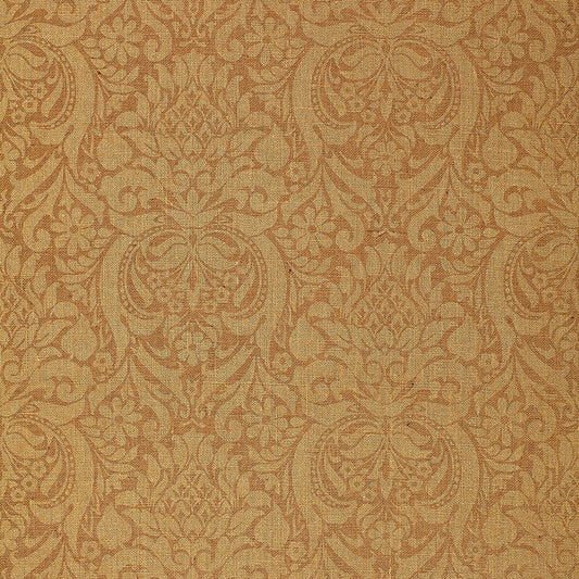 Acquire 5000412 Valencay Damask Camel Schumacher Wallpaper