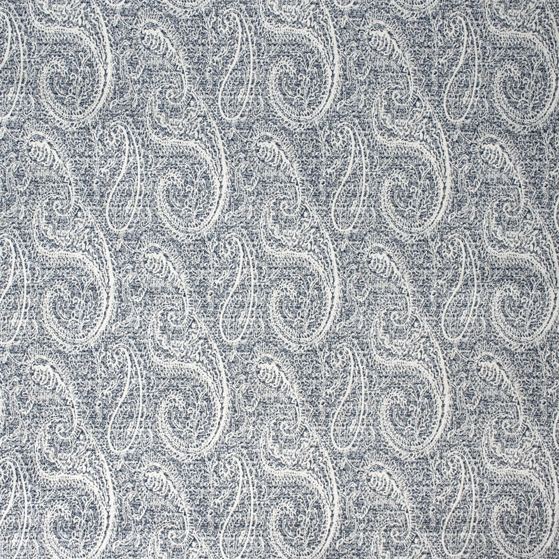 F1660 Indigo | Floral, Woven - Greenhouse Fabric