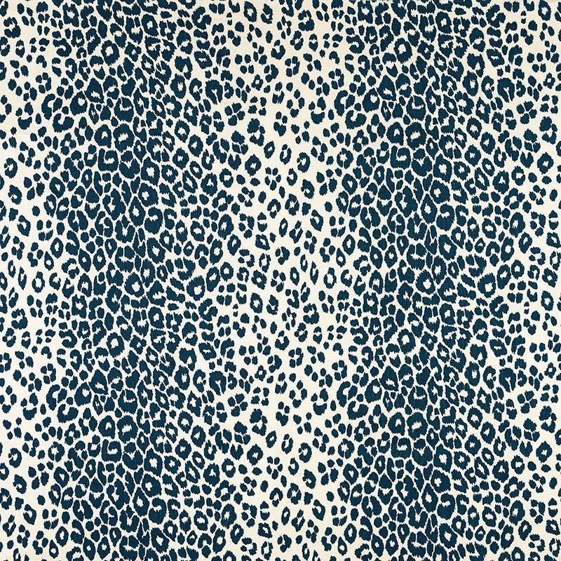 Select 175720 Iconic Leopard Ink by Schumacher Fabric