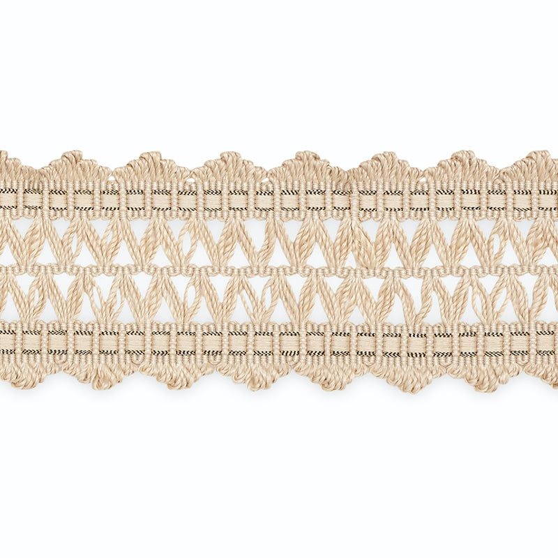 B181-6 | Nikita Braid, Moonstone/Metallic - Schumacher Fabric