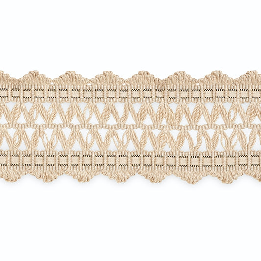 B181-6 | Nikita Braid, Moonstone/Metallic - Schumacher Fabric
