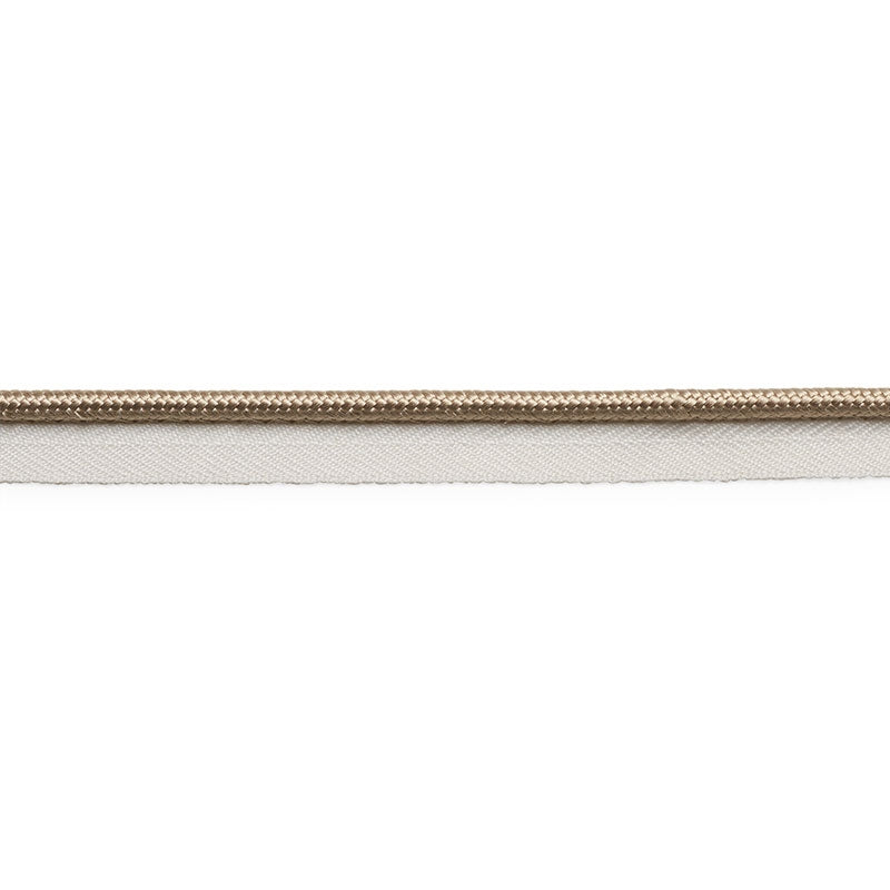 74543 | Gustave Silk Lip Cord Medium, Sand - Schumacher Fabric